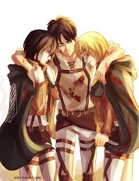 Fan Art Of Eren X2f Mikasa X2f Armin For Fans Of Shingeki No Kyojin Attack On Titan Attack On Titan Anime Attack On Titan Attack On Titan Eren