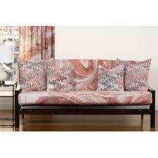 Dcg stores balmoral futon cover twin size, proudly made in usa (hawaiian theme, tropical island, banana leaf print, available in full, queen, twin and other sizes) 4.6 out of 5 stars. Futon The Art Of Marbling Slipcovers You Ll Love In 2021 Wayfair