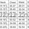The issue arises, however, in choosing the right size. Mens Collar Size Chart