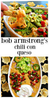 Bob Armstrong Chile Con Queso Recipe Guacamole Recipe Easy Chile Con Queso Guacamole Recipe Without Onion