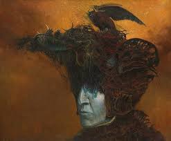 Ruyalari Resmetmek Isteyen Benzersiz Ressam Zdzislaw Beksinski Resim Sanatcilar Resim Sanati