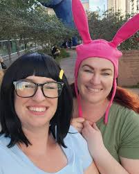 This is the best twins Halloween costume ever.