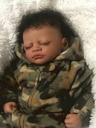 Babies often lose their hair during. Ready To Ship Biracial Aa Reborn Baby Boy Reborn Baby Boy Reborn Babies African American Baby Dolls