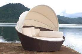 I used ana white's pattern. Rattan Round Sun Lounger Or Patio Daybed With Canopy Sun Lounger Round Patio Lounge Lounge Chair Outdoor Wicker Furniture For Sale Outdoor Wicker