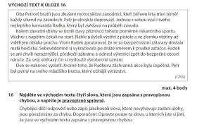 Rubriky přijímací zkoušky štítky bakalářské studium, doporučená literatura, navazující magisterské studium, pef, přijímací zkoušky, přijímačky, testy. Ulohy Z Ceskeho Jazyka A Literatury Jednotna Prijimaci Zkouska