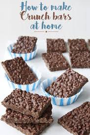 Make A Healthy Chocolate Crunch Bar With Just Two Ingredients Recipe Crunch Bars Recipe Chocolate Crunch Desserts