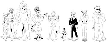 Height Comparison Chart For Upcoming Project By Lonewolf