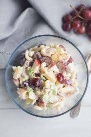 Macaroni Fruit Salad Recipe Macaroni Fruit Salad Recipe Salad Side Dishes Easy