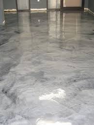 Metallic Silver Concrete Floor At Boulder Colorado Tech Consulting Company Metallic Pigments In Polyaspartic Floor Coating