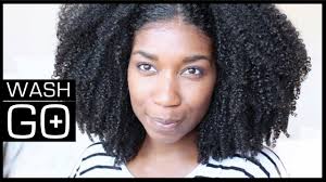 When i first went natural, i will admit that i was scared to try a wash and go. Top 10 Wash Go Tutorials For Coily Type 4 Hair Naturallycurly Com