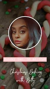 Hey family, we have an awesome line up of events happening for the  holidays. To kick start the festivities we are hosting an online baking  event! Join us at 6:30pm