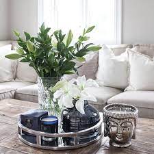 Elegant Coffee Table Styling Coffee Table With Flowers And Candles How To Style A Cof Minimalist Coffee Table Elegant Coffee Table Decorating Coffee Tables