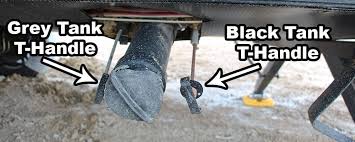 A vacuum breaker prevents backflow into the water hose. What To Do When An Rv Waste Tank Black Grey Won T Drain