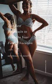 The Perfect Vacation Swimsuits Lauren Elyce Vacation Swimsuit Full Coverage Swimsuit Flattering Bikini