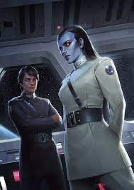 Official artwork of Eli Vanto and Admiral Ar'alani included with the Barnes  and Noble exclusive edition of Thrawn: Treason. Art by Darren Tan. : r/ StarWars