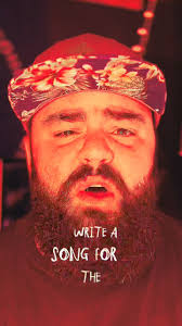 I'm here to write a song for the broken