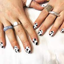 Cowgirl Cowgirl Cownails Cowprint Handpaintednailart Gelnails Nails Nailart Pretty Acrylic Nails Acrylic Nail Designs Gel Nails