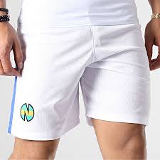 Okawa Sport Short Olive Et Tom New Team 1 Blanc Bleu Roi Laboutiqueofficielle Com