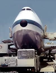 Pan American World Airways Boeing 747 121 N737pa Clipper Red Jacket Surrounded By Service Vehicles At San Juan Luis Munoz Mari Pan American Boeing 747 Boeing