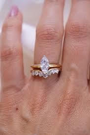 Marquise Diamond Solitaire Ring In 14k Yellow Gold Dainty Marquise Diamond Ring Solitaire Diamond Ring Minimalist Engagement Ring Minimalist Engagement Ring Vintage Engagement Rings Marquise Diamond Solitaire Ring