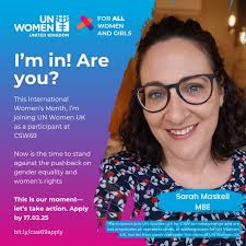 csw69 #unwomenuk #participant