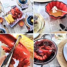 Fjord works to meet all your expectations and provides the cooking equipment, buffet tables, linens and more, including staff if you need them. Lobster Dinner Table Setting Harlow Thistle