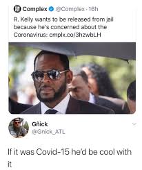 And since people say that laughter is the best medicine, we have compiled a list of the best doctor memes from all around the internet. R Kelly Coronavirusmemes