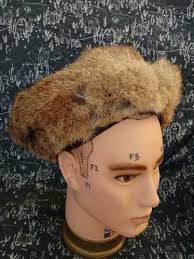 1970s rabbit fur brown