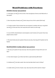 Note that key words for multiplication are: Multiplying And Dividing Fractions Word Problems Teaching Resources