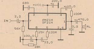 St microelectronics tda7294 | amplifier. Ic An214 Audio Power Amplifier Electronic Circuit