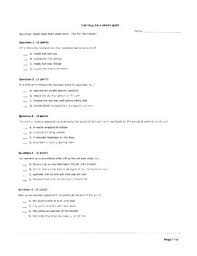 Please understand that our phone lines must be clear for urgent medical care needs. The Tell Tale Heart Comprehensive Quiz Edgar Allan Poe 25 Questions Ans Key