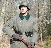 Reproduction German WWII Fieldgray M36 Overcoat/Greatcoat (Mantel)