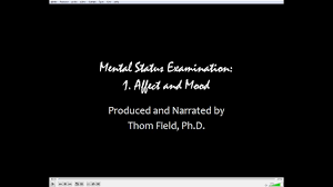 Mental Status Exam Training Part 1 Affect And Mood