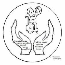 Engelliler Gunu Boyama Sayfalari Engelliler Gunu Ogrenciler Icin Boyama Sayfalari Engelliler Haftasi Boyama Sayfasi Resiml Coloring Pages Kids Rugs Preschool