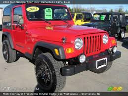 Image result for Flame Red 2002 Wrangler