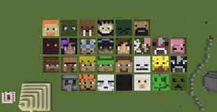 You can print out bingo game sheets and offer fantastic minecraft prizes to your guests. Mob Player Faces Screenshots Show Your Creation Minecraft Forum Minecraft Forum