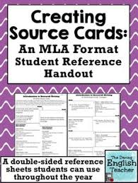Here's a video for my students on how to properly make source cards for your sources. Source Paper Example
