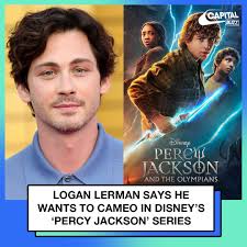 Logan wants to guest star in Percy Jackson but author Rick Riordan has  previously ruled out casting him in the show. See what Logan and Rick have  said below ⬇️