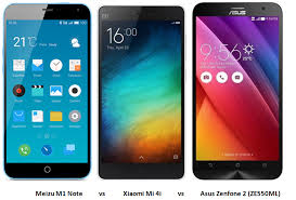 Meizu M1 Note Vs Xiaomi Mi 4i Vs Asus Zenfone 2 Ze550ml Features And Specs Comparison Intellect Digest India Asus Zenfone Asus Xiaomi