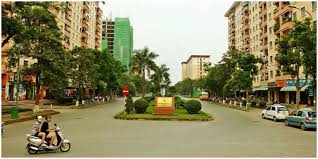 3 (a) Road inside Linh Dam new urban area Photo by Åsa Svensson.