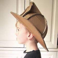 I Make Costumes Out Of Cardboard Boxes For My Kids And Here Are 20 Of The Best Ones Cardboard Costume Fireman Helmet Diy Costumes Kids