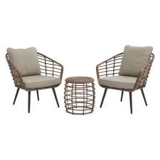 Outdoor Oasis Sanibel 3 Pc Wicker Chat Set Jcpenney With Images Patio Furniture Sets Outdoor Living Furniture Outdoor Patio Chairs