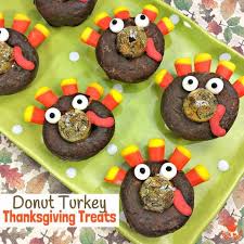 Click here for the recipe. Delicious Donut Thanksgiving Turkey Treats Kids Craft Room