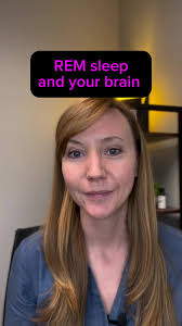 😴 Did you know that REM, or rapid eye movement sleep, is crucial for ...