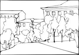 Disegni Da Colorare Per Adulti Paesaggio Di Citta Disegni Disegni Da Colorare Colori