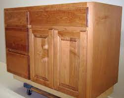 Solid Maple With Raised Panel Doors Slab Drawer Fronts Small Vanity Raised Panel Doors Bath Design