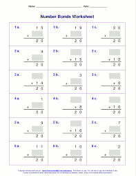 Place value worksheets for first grade tens and ones digital and pdf. Number Bonds Worksheets