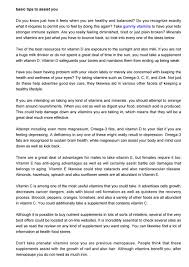 If you are thinking of supplementing, it is best to consult a nutritional therapist such as myself. Basic Tips To Assist You Understand Vitamins And Also Minerals By Lilcrittersgummyvites83 Issuu