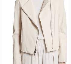 Vince Leather Jacket Fashion Clothing Shoes Accessories Womensclothing Coatsjacketsvests Ebay Asymmetrical Leather Jacket Jackets Vince Leather Jacket