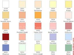 yeni moda marshall 1001 renk katalogu gorselleri dekorcenneti com renkler boya renkleri sampanya